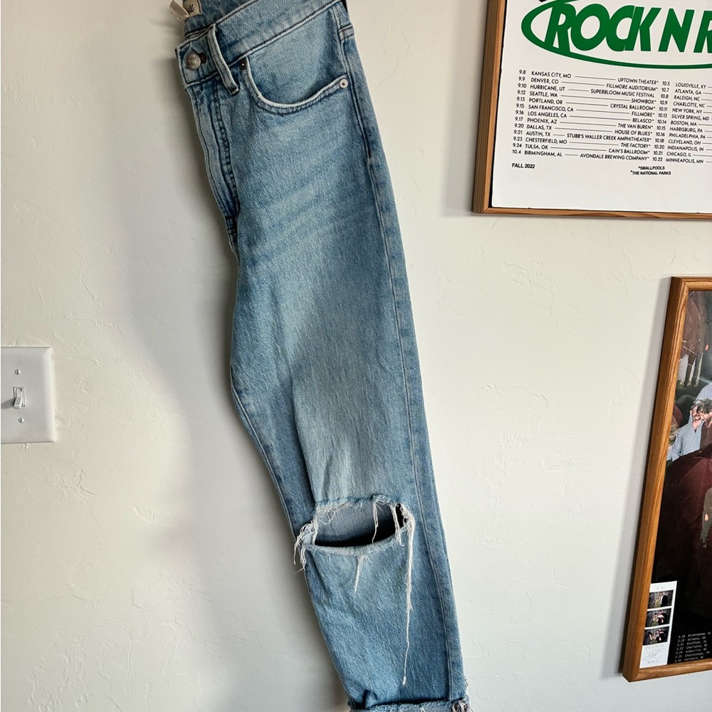 Madewell Light Blue Straight Leg Jeans